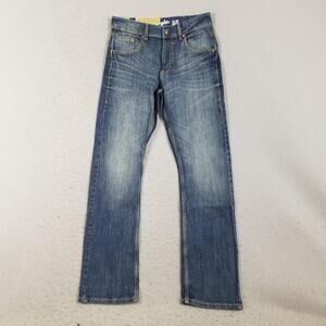 Wrangler Retro Slim Boot Jeans Mens 29x32 Blue Slim Bootcut Stretch Denim